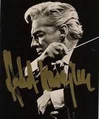ヘルベルト・フォン・カラヤン　サイン Yahoo!オークション -「カラヤン サイン」の落札相場・落札価格